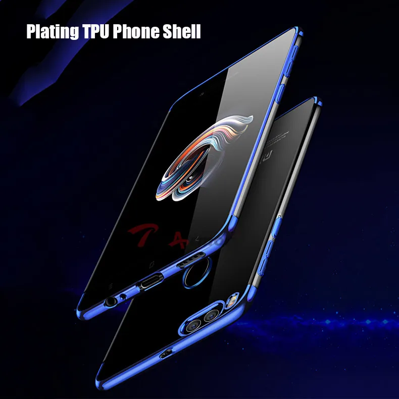 Силиконовый чехол из ТПУ для Xiaomi Redmi S2 4X 5 Plus 5A Note 4 X 5Pro Mi 5X 6 6X A1 A2 Mix 2 S прозрачный