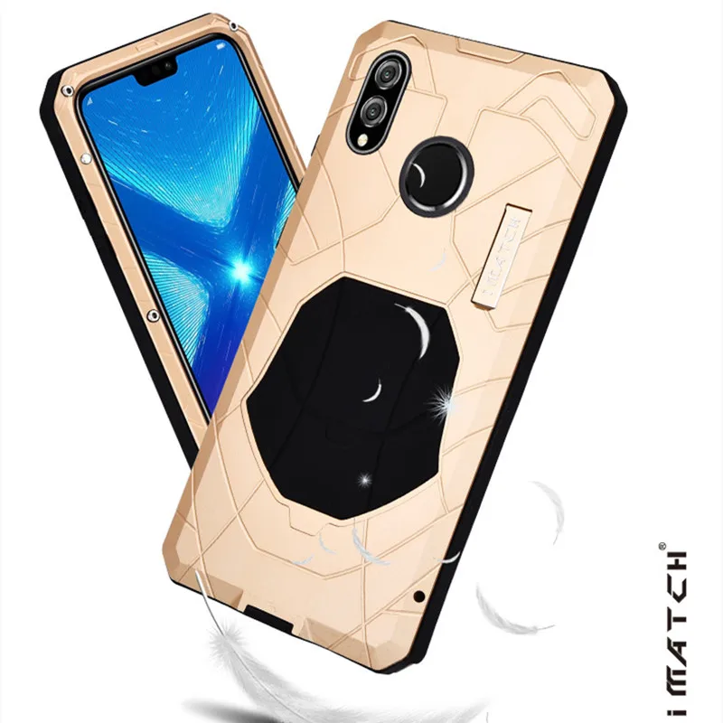 IMATCH для Huawei Honor 8X20 Pro твердый корпус для телефона Алюминиевый металлический протектор чехол сверхмощная защита ударопрочный