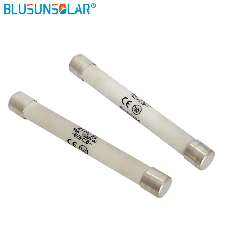 1 шт. плавкий предохранитель постоянного тока на солнечной батарее 15 А 1500 В 10x85 мм