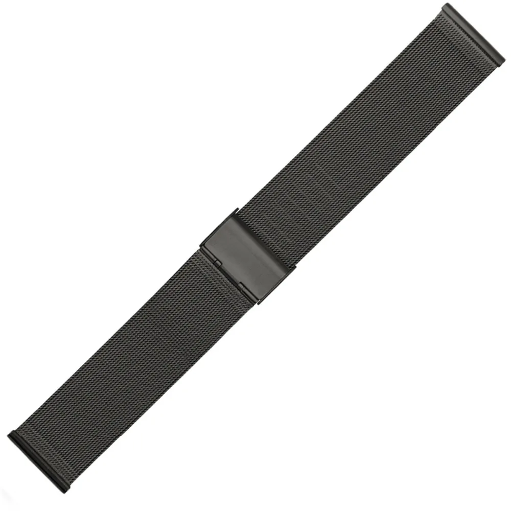 FIFATA Нержавеющая сталь Смарт часы ремешок металлический ремешок для Xiaomi Huami Amazfit Bip/Stratos для Ftbit Versa 23 22 20 18 мм Универсальный