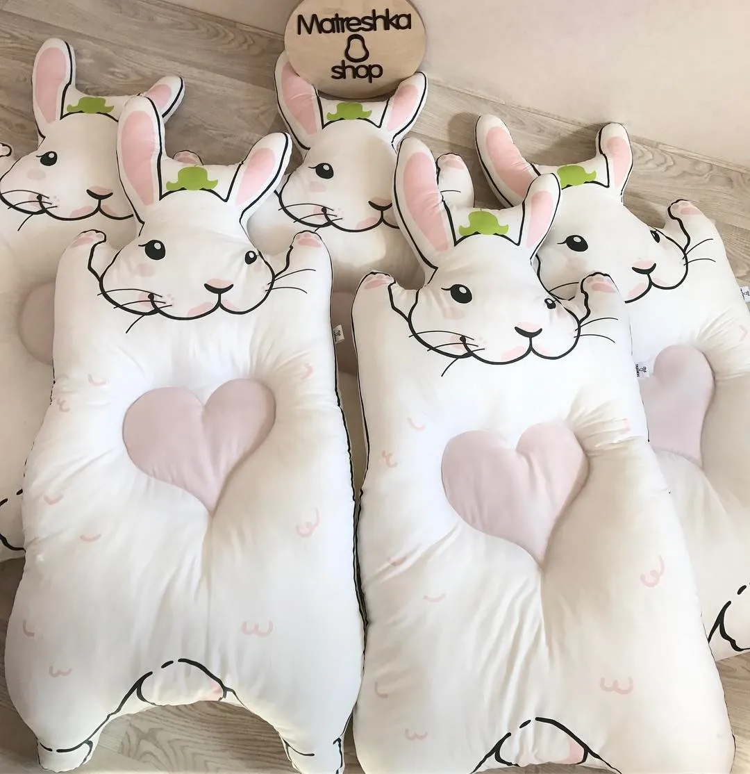 Милые Мультяшные детские плюшевые куклы животные кролик медведь игровой коврик