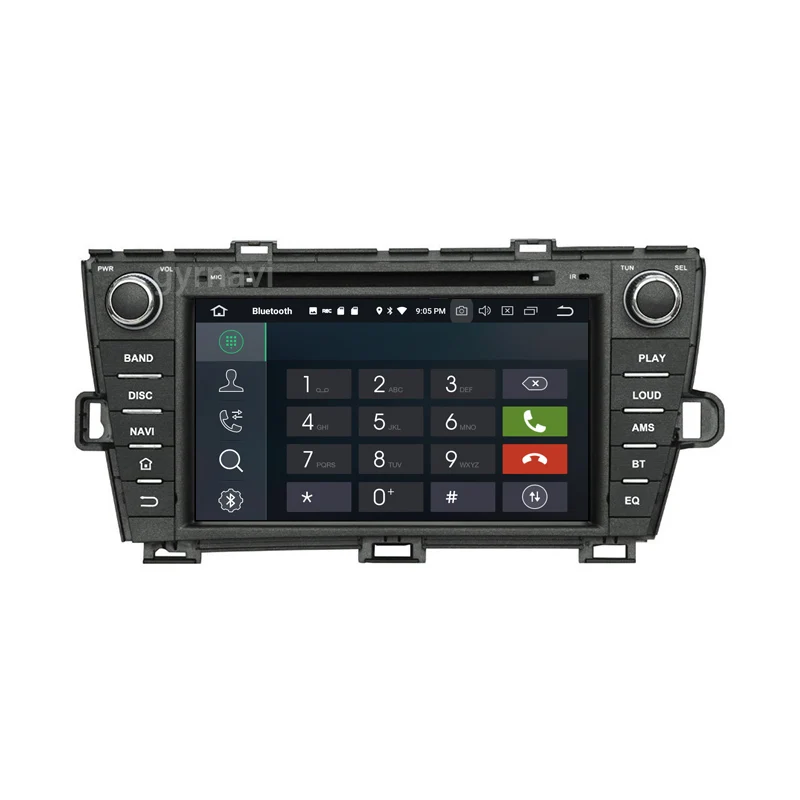 Android 8 0 автомобильный dvd проигрыватель с gps для toyota prius 2009 2013 Octa core PX5 4G Оперативная