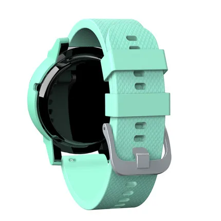 Mint green band SIKAI чехол для смарт часов для Ticwatch 2 цветной сменный Браслет 20 мм ремешок для ticwatch 2 - Цвет: Mint green band