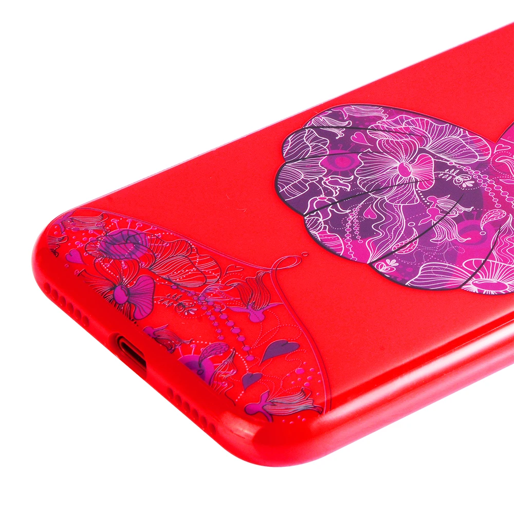 High Quality SULADA 3D Relief Little Dress Series Phone Cases For iPhone X soft TPU Back Cover 5.8&quot for Apple Protective Case |
