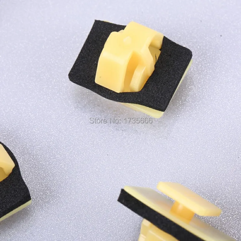 500 шт./лот рокер молдинг клипса Фиксатор с герметиком A21064 87758-35000 набор для Hyundai Accent Santa Fe Tiburon