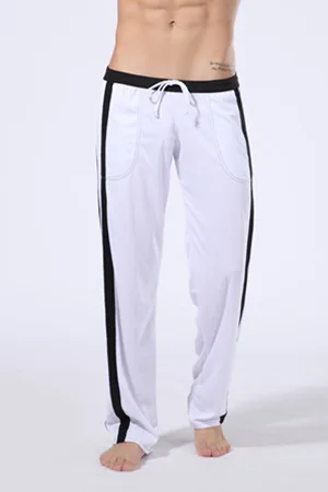 2pcs/lot Quick-Drying Polyester Cloth Trousers Tights Homewear Mens Sexy Erotic Homens Cargo Pants For Men Cotton 2005-CKU | Мужская