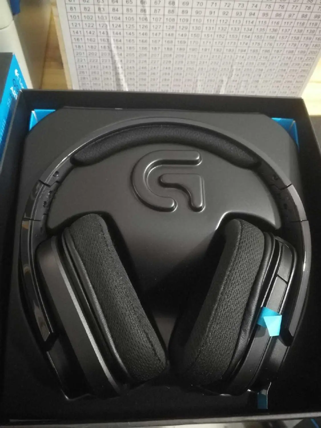 Беспроводные Игровые наушники Logitech (G) G533 7 1 с объемным звуком игровые микрофоном