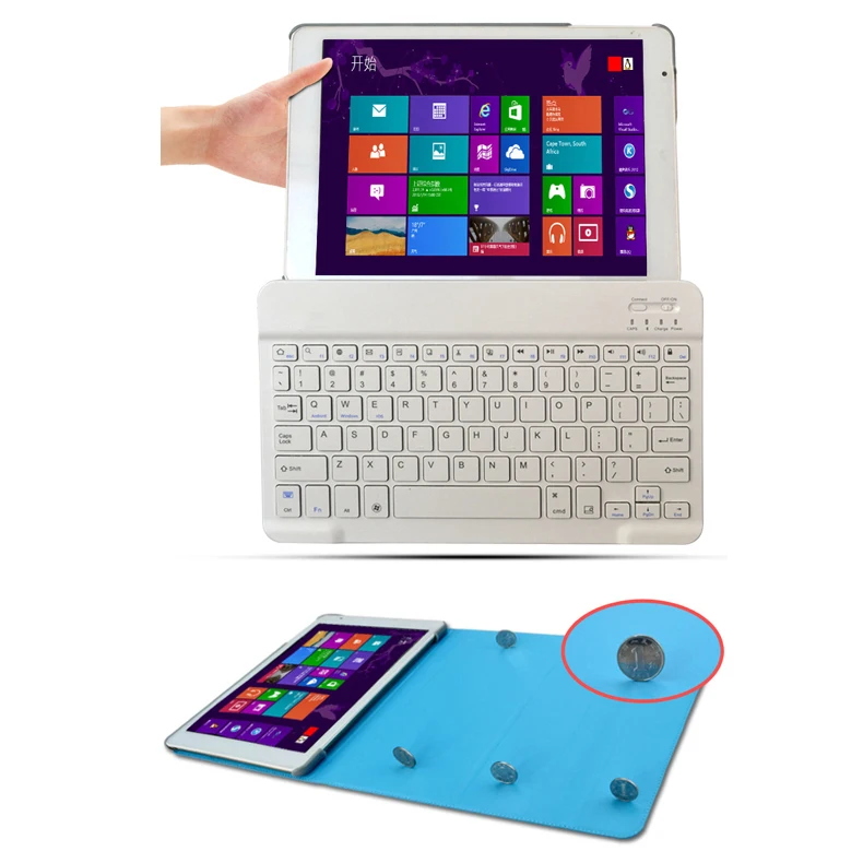 Высокое качество поступления 2016 г. Дело клавиатура для Teclast X98 Pro Windows 10 Планшеты ПК