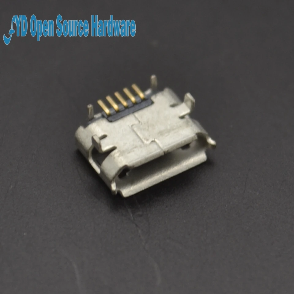 (DIP) Медная розетка MicroUSB MK5P микрофон 5P MINIUSB Micro 5PIN 10 шт./лот | Электронные компоненты