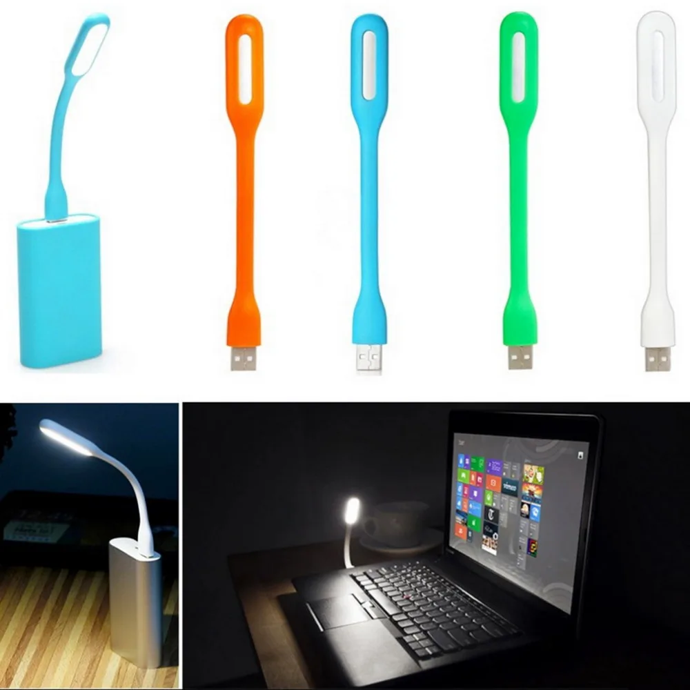 1 шт. гибкий ультра яркий мини светодиодный USB Освещение для чтения компьютера