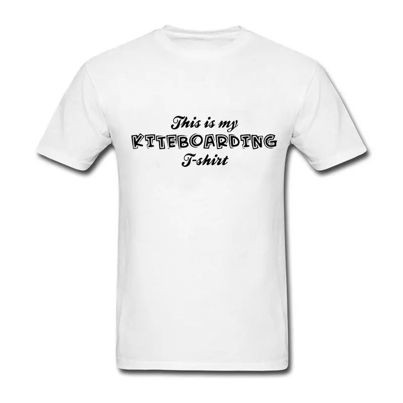 Crewneck рубашка Для мужчин s Популярные это мой Кайтбординг футболка Новое