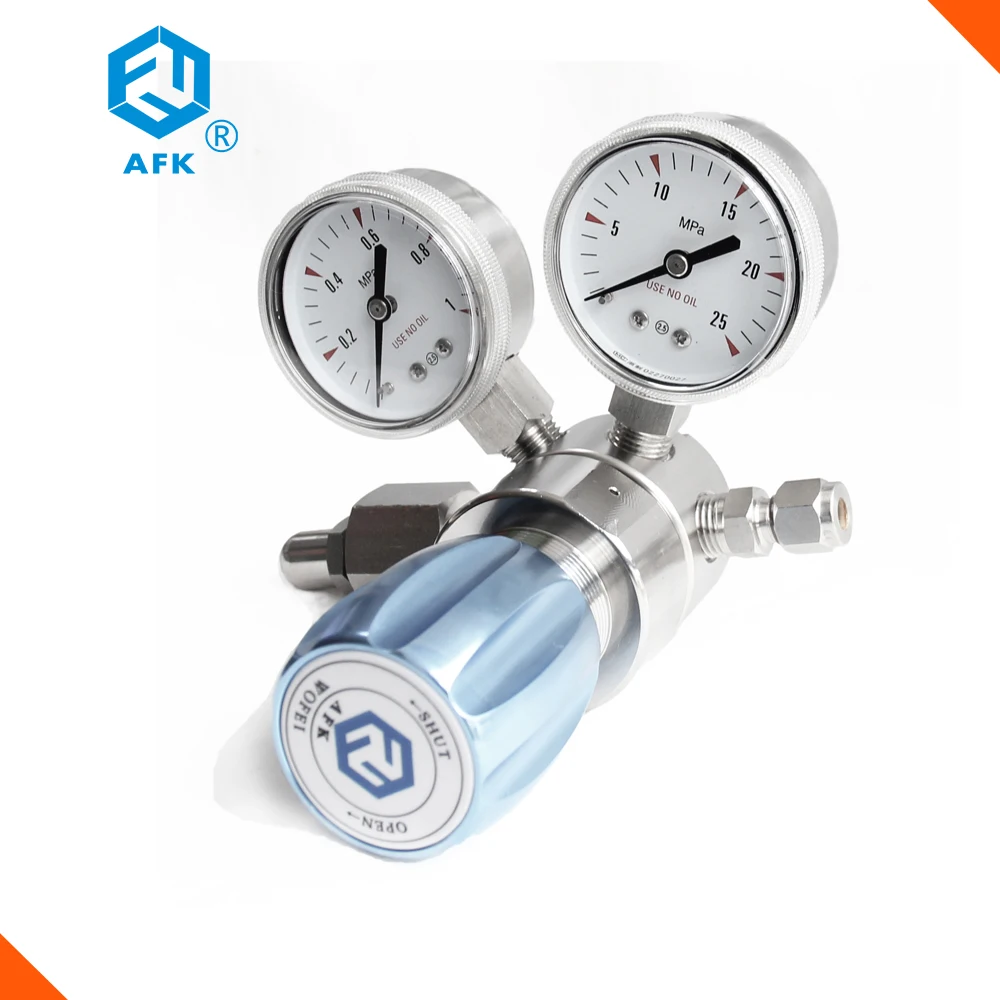 Регулятор давления воздуха из нержавеющей стали 316L 1/4 дюйма|pressure regulator|regulator