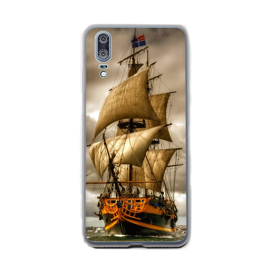 Desxz Pirate Ship Case For Huawei Honor 6A 6C 7A Pro 7C 7X 8X 9 10 Lite Note 8C Play Cover Shell | Мобильные телефоны и