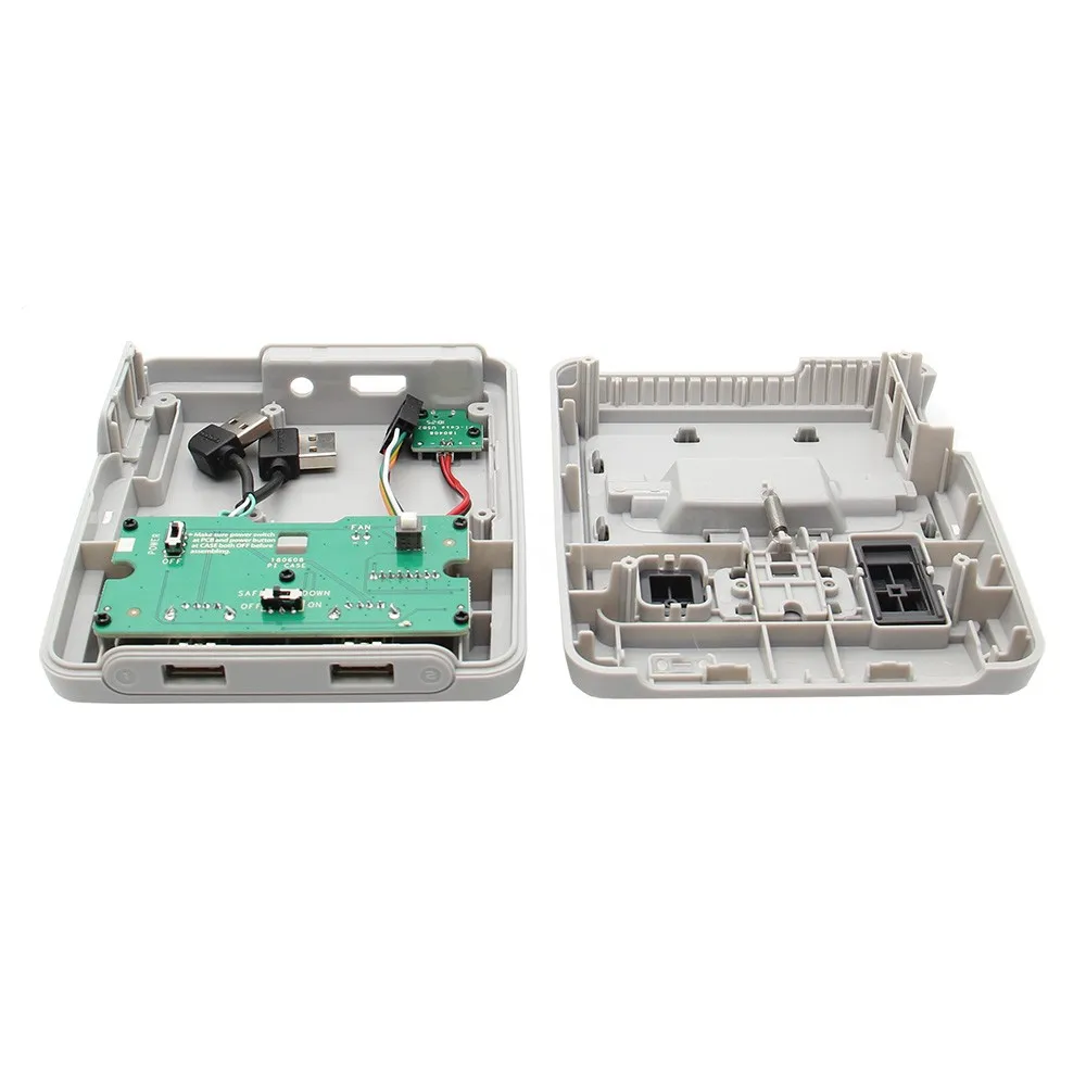 Ретро Флаг SUPERPi чехол NESPi консоль J с USB контроллером Геймпад + радиаторы комплект