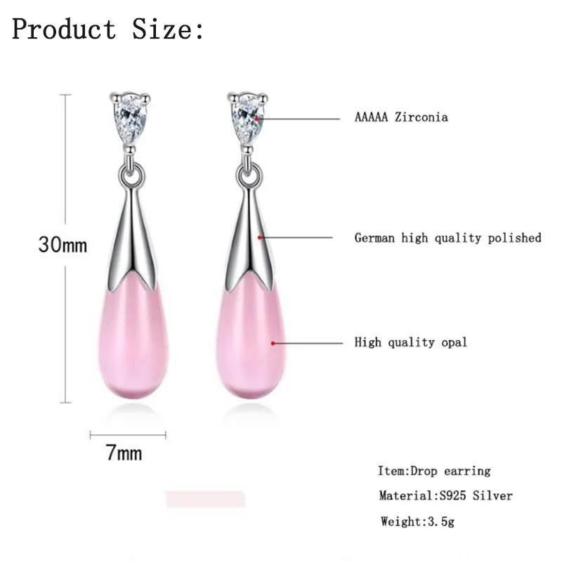 JYouHF 2020 новые модные висячие серьги белые розовые с длинными подвесками для