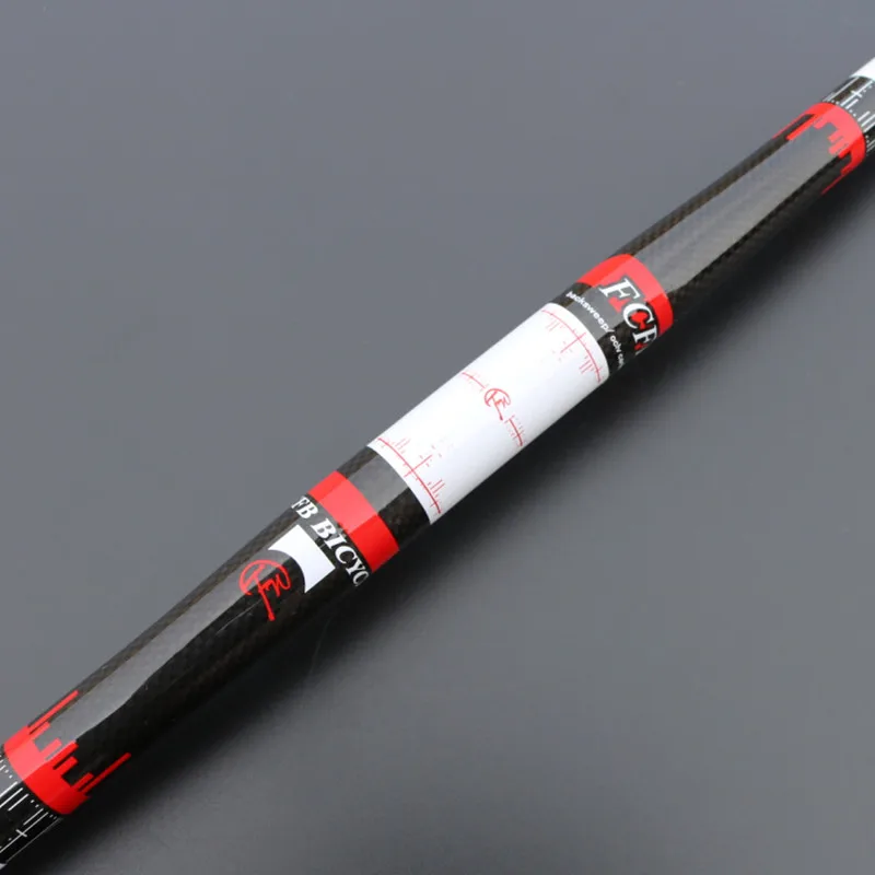 Серия FCFB верхний плоский руль из углеродного волокна дорожный велосипед Горный