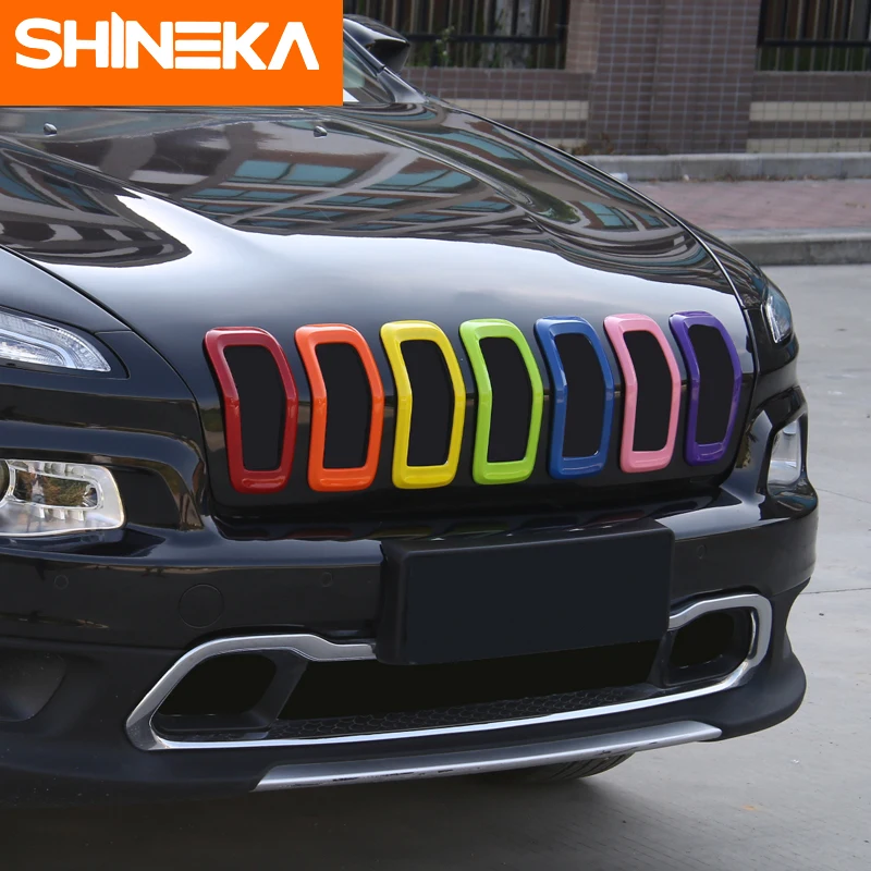 Решетки SHINEKA для гоночных автомобилей передняя решетка радиатора из АБС пластика