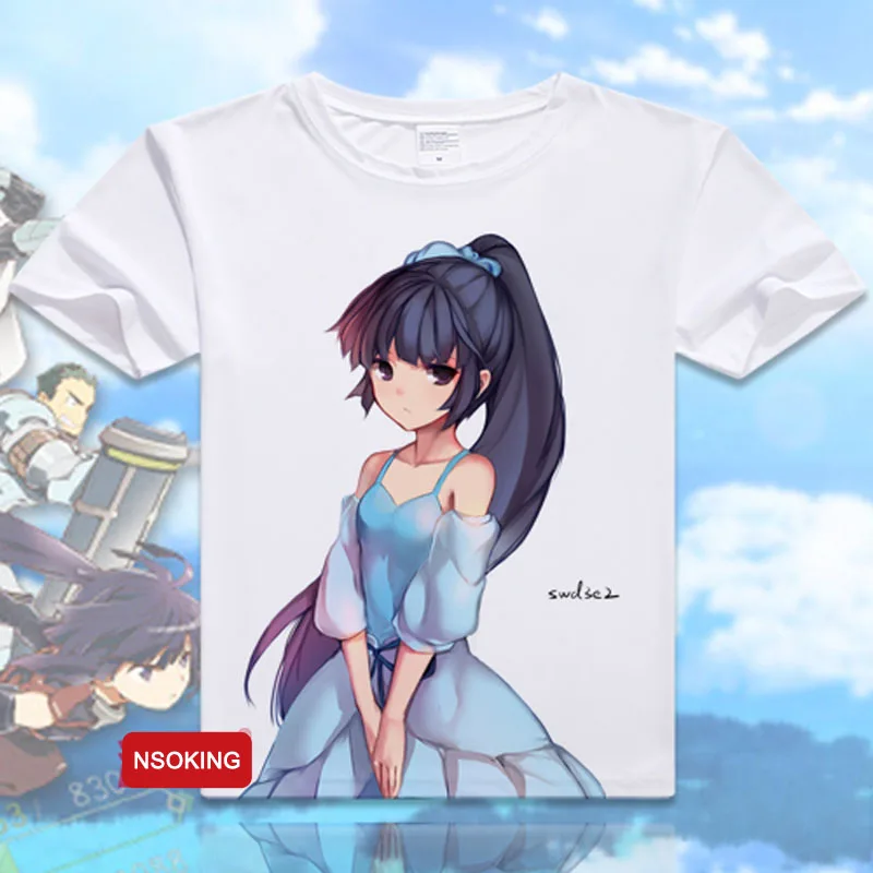 Футболка LOG HORIZON футболка для косплея аниме Модные дышащие мужские и женские
