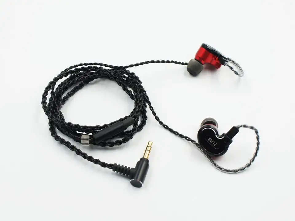 BQEYZ KB100 1 сбалансированная арматура + 2 динамических драйвера гибридные контактные