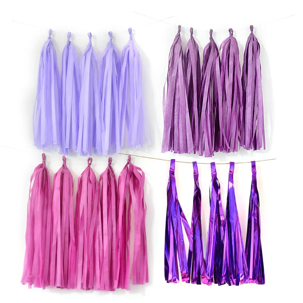 Гирлянда с кисточками для украшения свадеб 5 шт. | Дом и сад