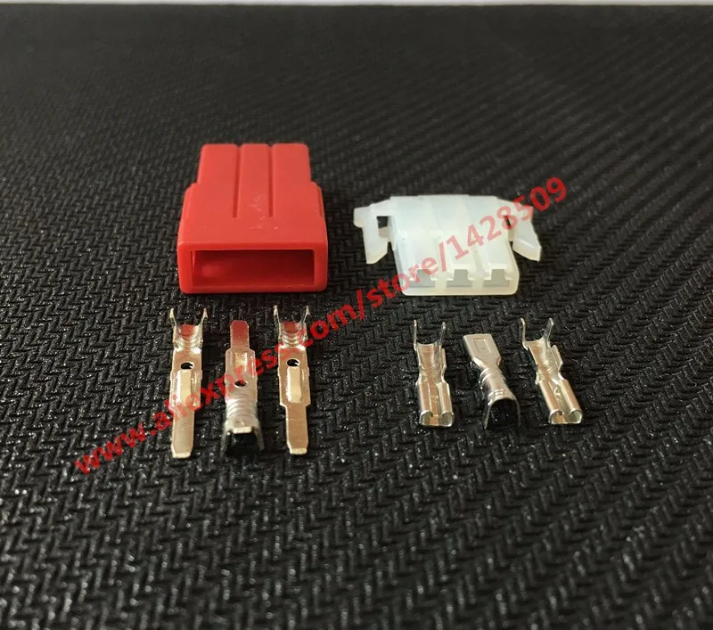 

10 Sets Female And Male 3 Pin Car Automotive Connector Plug For VW BMW