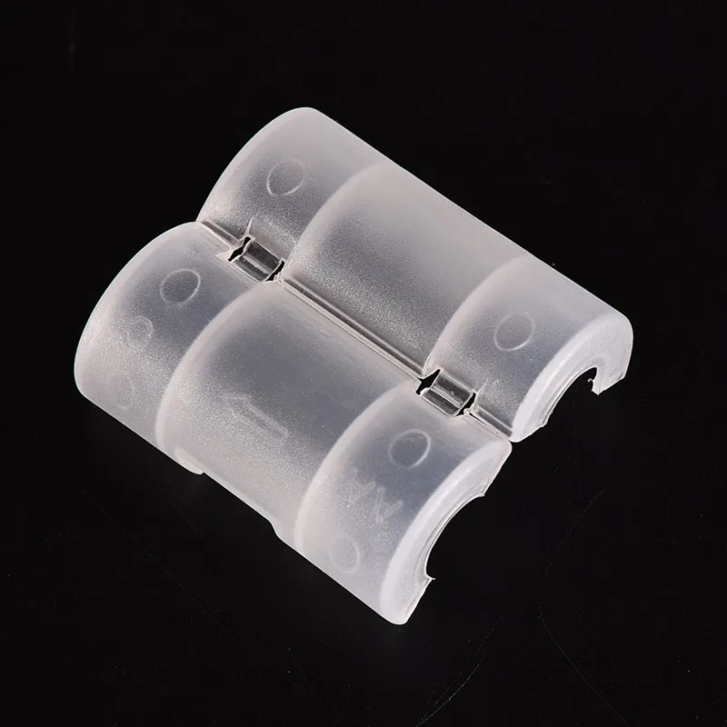 Переходник для батарей типа АА в C 4 шт. чехол переходник LR06 AA LR14|battery storage box|battery