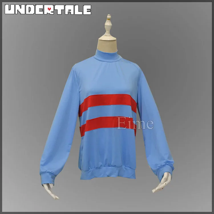 blue Пальто для косплея «Undertale Frisk Chara»; толстовки с капюшоном; Детские костюмы; толстовки с цветочным принтом; одежда Asriel Asgore - Цвет: blue