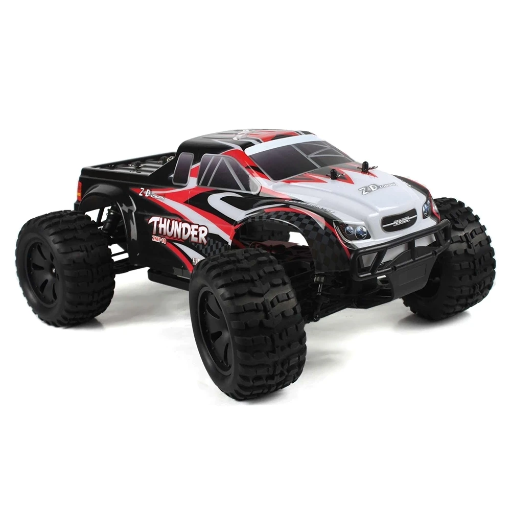 Новый ZD гоночный автомобиль 10427 S 1:10 большой фут RC грузовик монстр RTR 2 4G 4WD Splashproof ESC