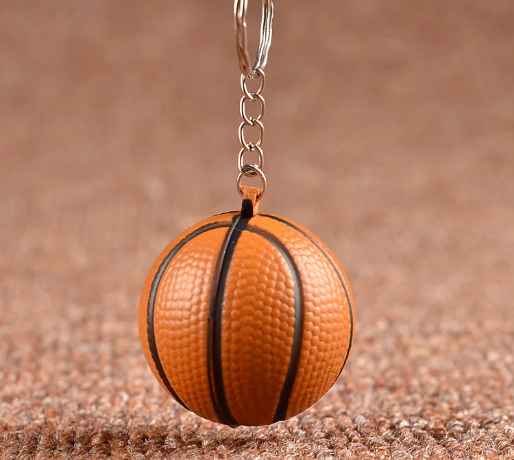 1PC New Fashion Sports metal Keychain Car Key Ring Football Basketball Golf ball Pendant Home Decor.Metal Craft MY 003 | Дом и сад