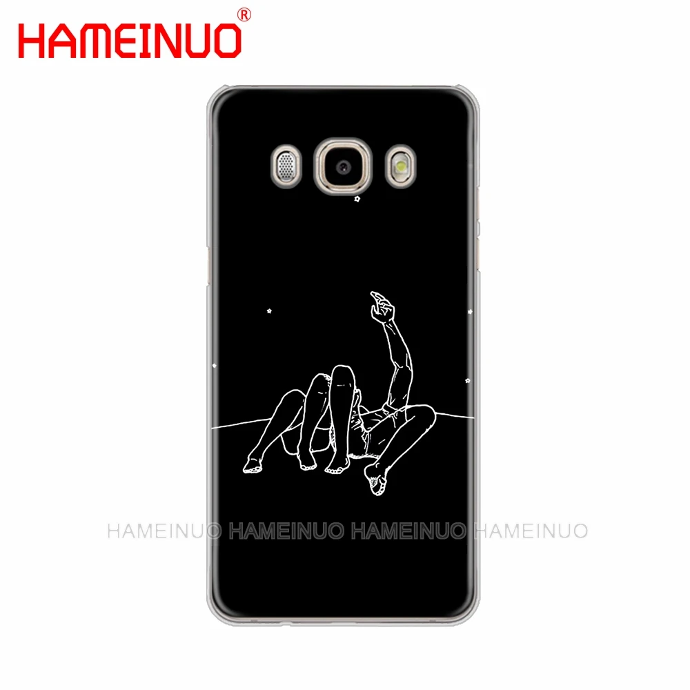 43404 Hareinuo арт белая линия Поцелуй Любовь Сердце цветок Роза девушка чехол для телефона для samsung Galaxy J1 J2 J3 J5 J7 MINI ACE prime - Цвет: 43404