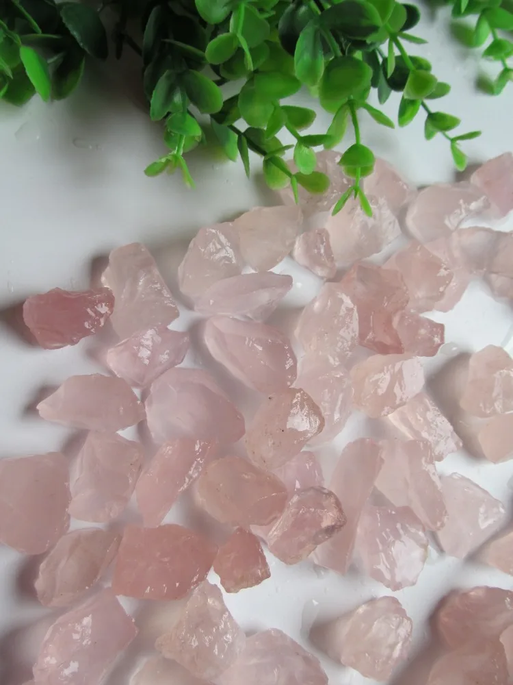 Натуральный розовый кварц crstal руды энергетический камень Любовь кристалл фэн