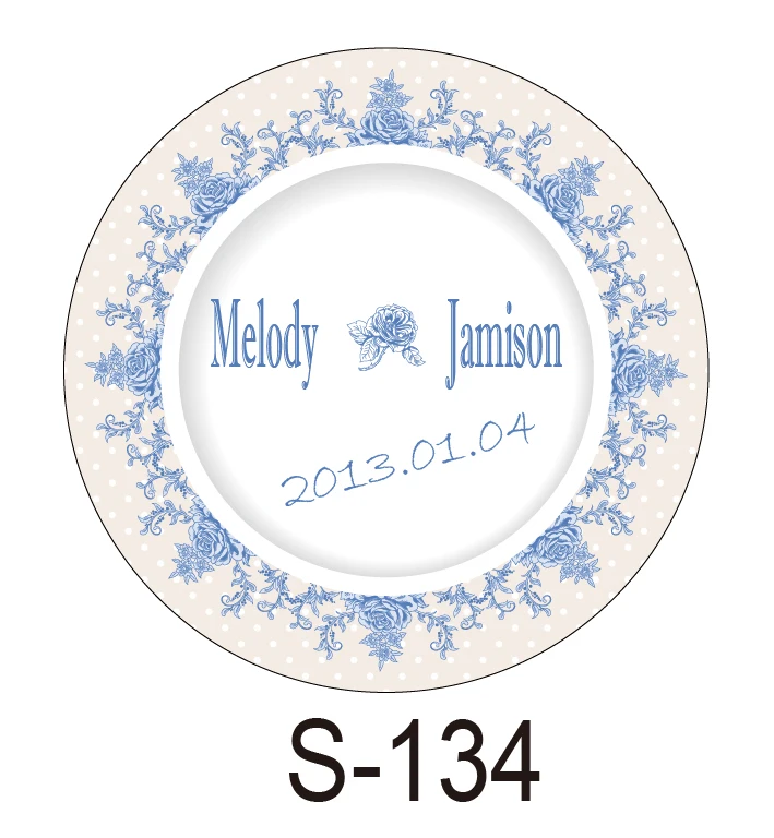 

150pcs/lot personalized candy sticker favor sticker for wedding bride shower wedding party decoration small circle S134