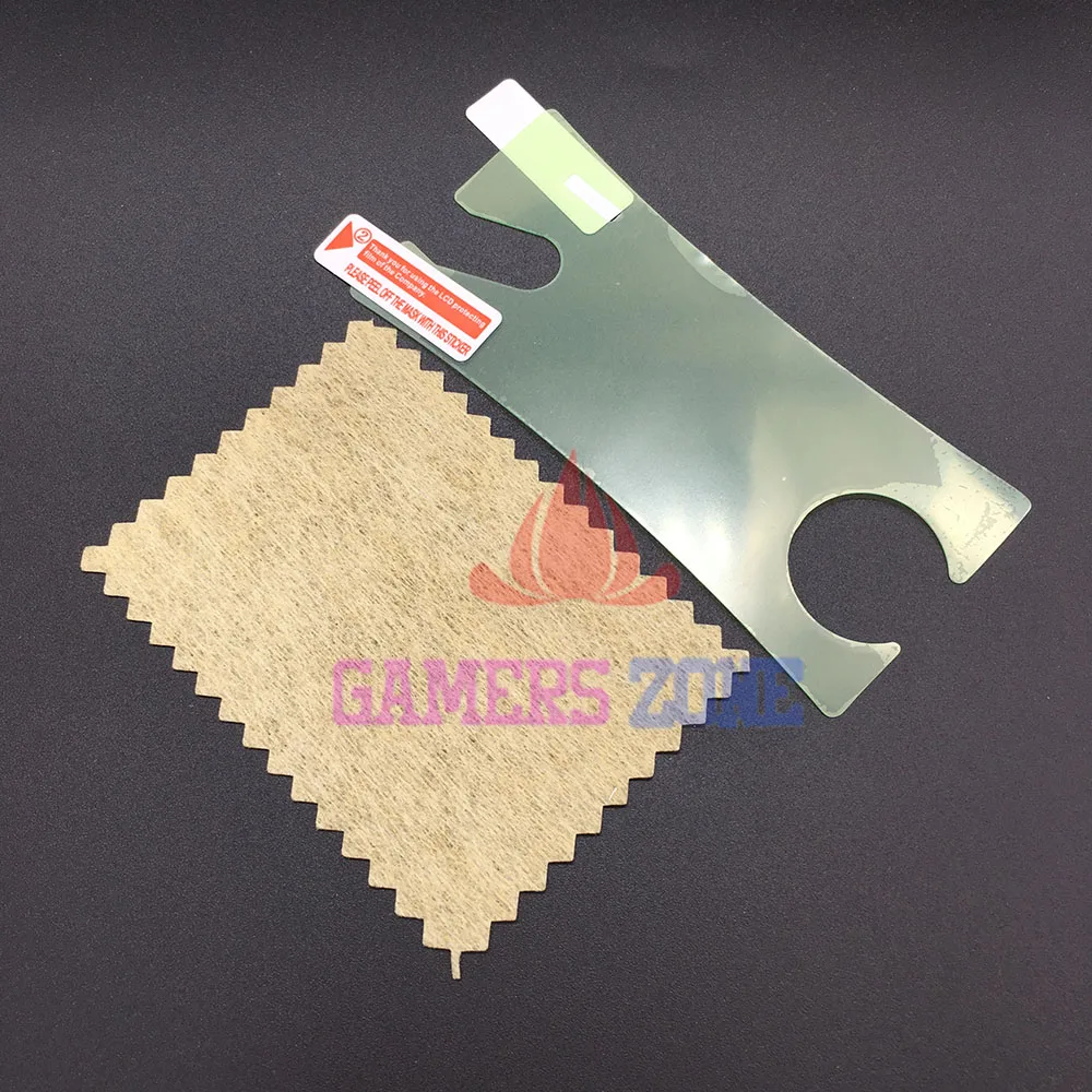 10SETS For Gameboy Micro Clear Screen Protector Cover Plus Clean Cloth GBM Protective Film | Электроника