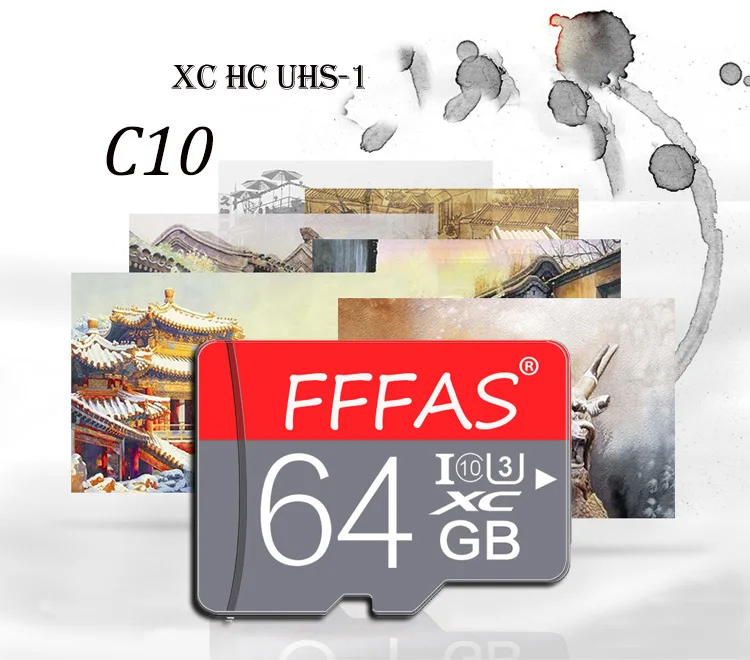 Высокоскоростная карта Micro sd класса 10 8 ГБ 16 ГБ 32 ГБ карта памяти 64 Гб 128 Гб Micro sd карта SDHC/SDXC карта памяти