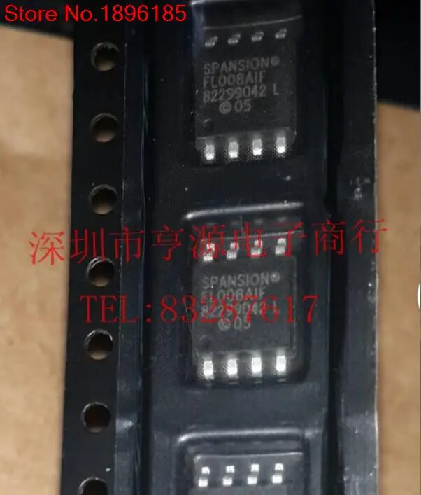 

High quality 10Pcs S25FL008A0LMFI001 FL008AIF New