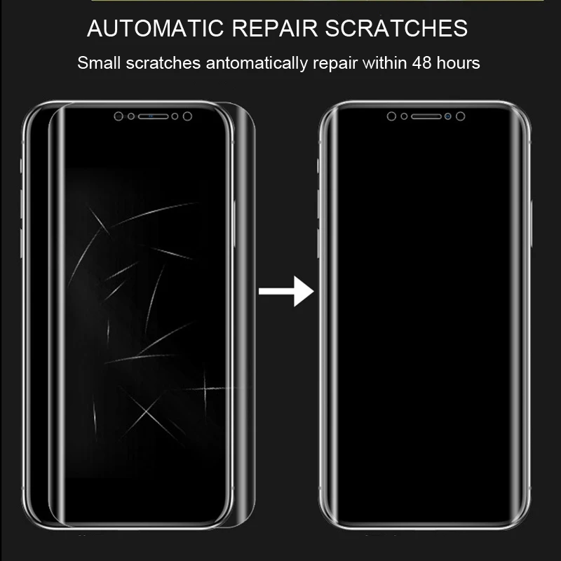 Гидрогелевая пленка для Asus Zenfone Max Pro M2 ZB631KL мягкая защитная из ТПУ ZB633KL полное