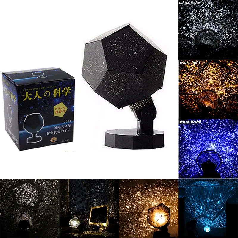 IKVVT Романтический Astro Звездное Небо Космос лазерный проектор Ночной светильник