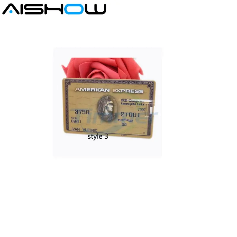 Лидер продаж USB флеш-накопитель в форме банковской кредитной карты 8 ГБ 16 32 64