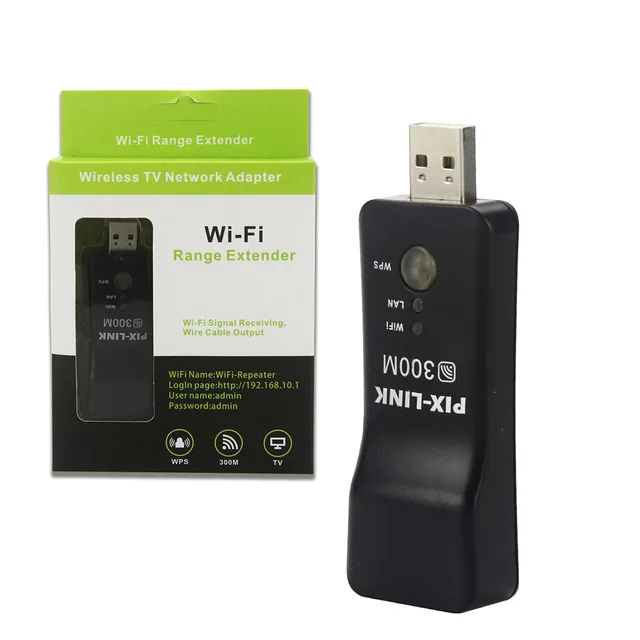 300 Мбит/с USB мини Wi Fi расширитель диапазона маршрутизатор AP усилитель LAN порт WPS