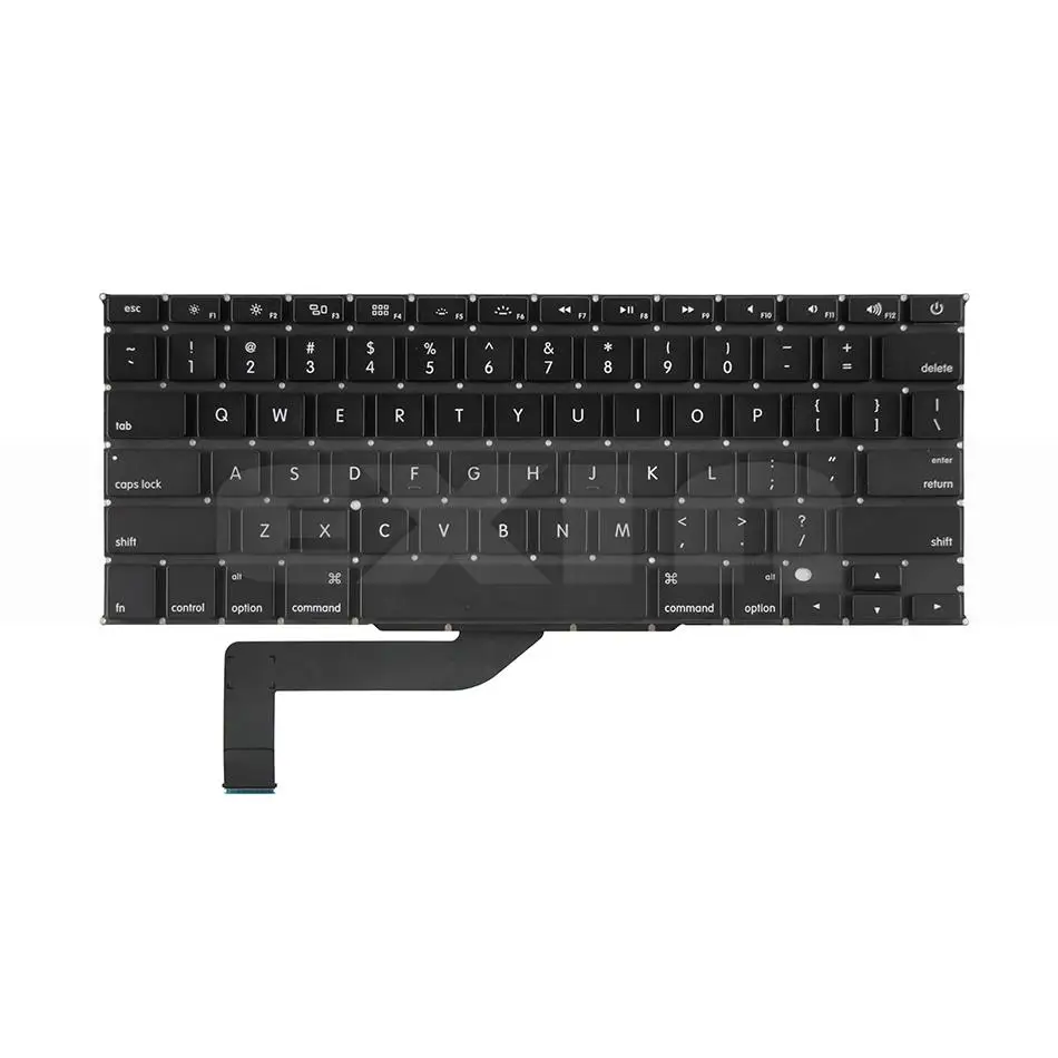 Ноутбук A1398 английская Клавиатура США для Macbook Pro retina 1" A1398 США клавиатура с подсветкой+ винты 2012- год