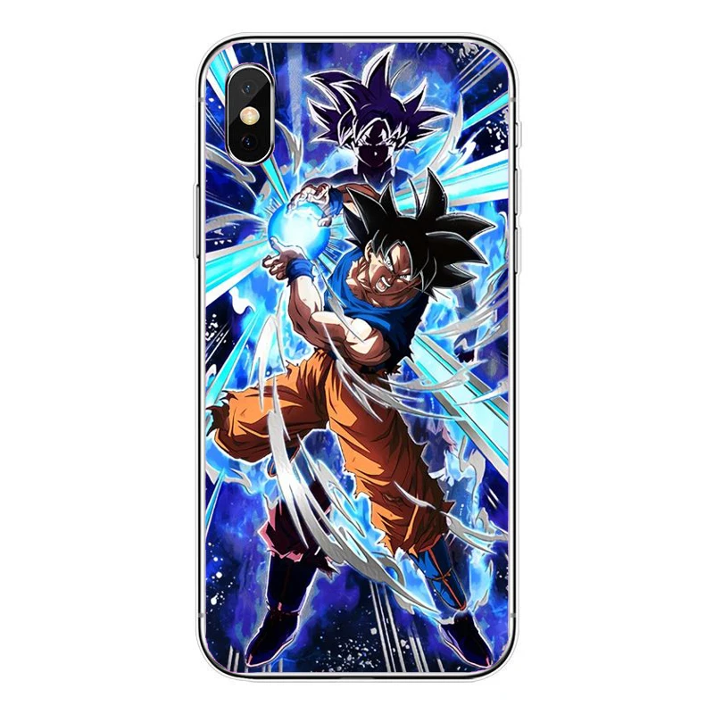 Манга комиксы Dragon Ball z goku Жесткий ПК чехол для iPhone 7 6 6s 8 Plus 5 5S SE X Coque