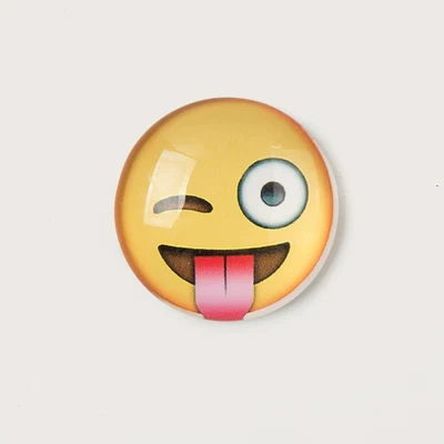 1 шт. смайлы emoji магнит на холодильник лица выражения магниты для детей 30 мм милый
