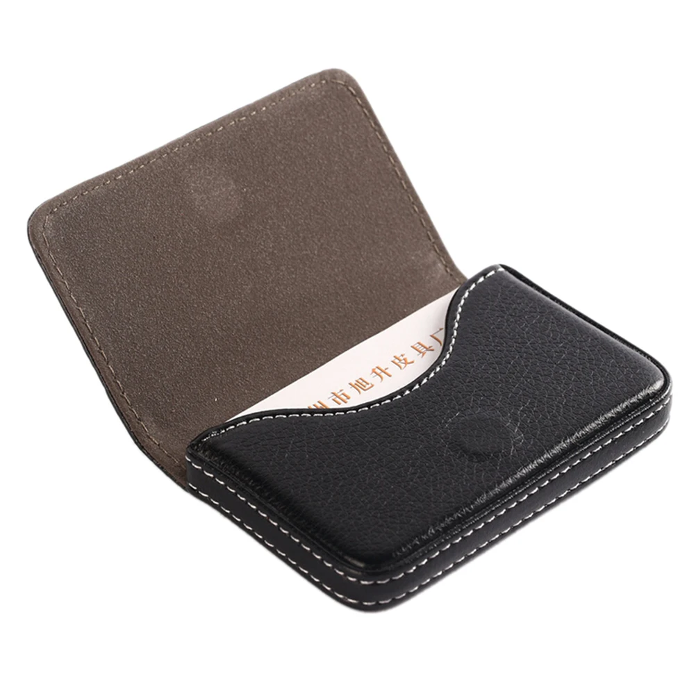 Держатель для карт из искусственной кожи большой вместимости 1 шт.|business card book|card