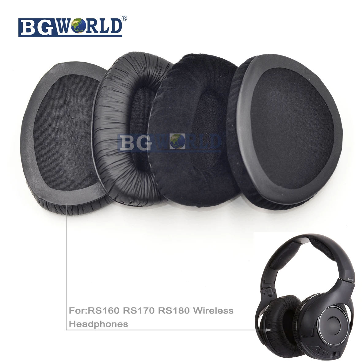 Сменные амбушюры подушки для телефона Sennheiser RS160 RS170 RS180 беспроводные наушники