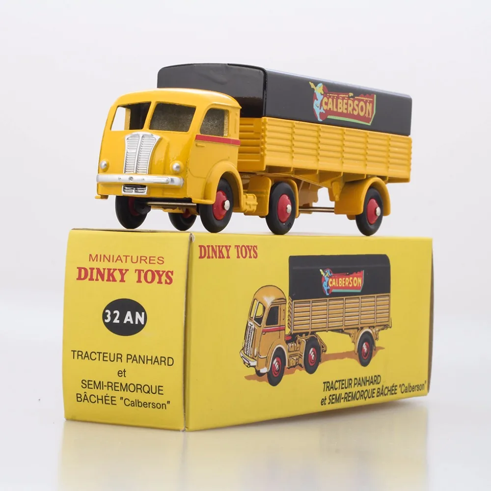 Дефект 2 шт Atlas Подержанные DINKY игрушки 32AN REMORQUE & SUPERTOYS 514 GUY VAN DIECAST модель автомобиля