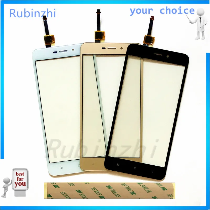 RUBINZHI панель сенсорного экрана для телефона Xiaomi Redmi 4A Передняя стеклянная