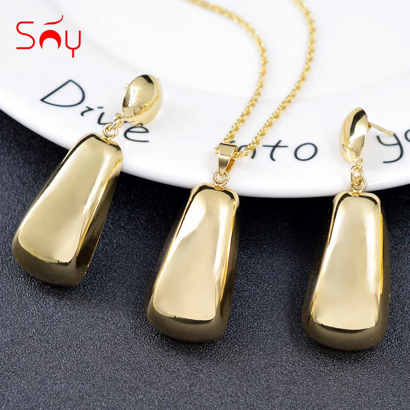 Ювелирные изделия Sunny Jewelry лидер продаж серьги гвоздики с квадратными звеньями