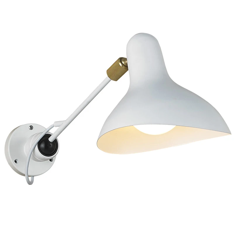 Популярная Новая Железная настенная лампа креативное современное