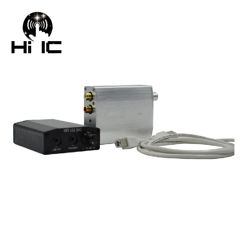 H8 HiFi USB DAC PC внешняя звуковая карта мульти группа выходной сигнал усилитель