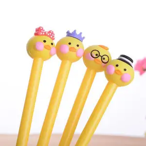 Jonvon Satone 40 шт. красная утка гелевая ручка прекрасные креативные канцелярские принадлежности для студентов черная подпись ручка корейские офисные принадлежности оптовая продажа